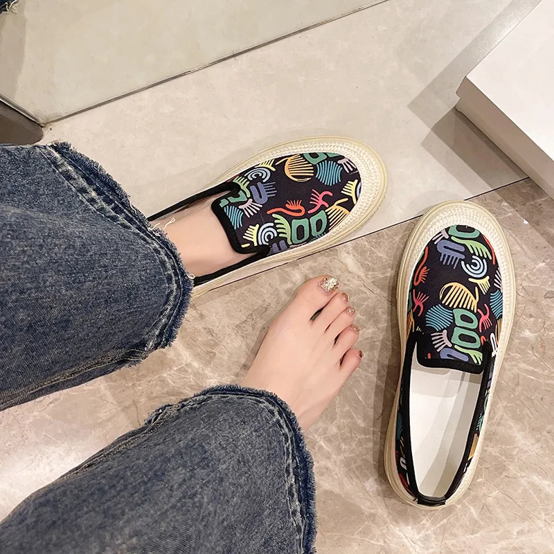 Puppytown Anti Slip Wear Resistant Low Top Casual Shoes Women's-1