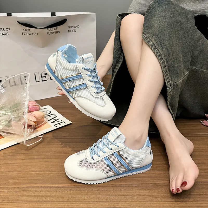 Puppytown Breathable And Slip Resistant Low Top Skateboard Shoes Women's-13