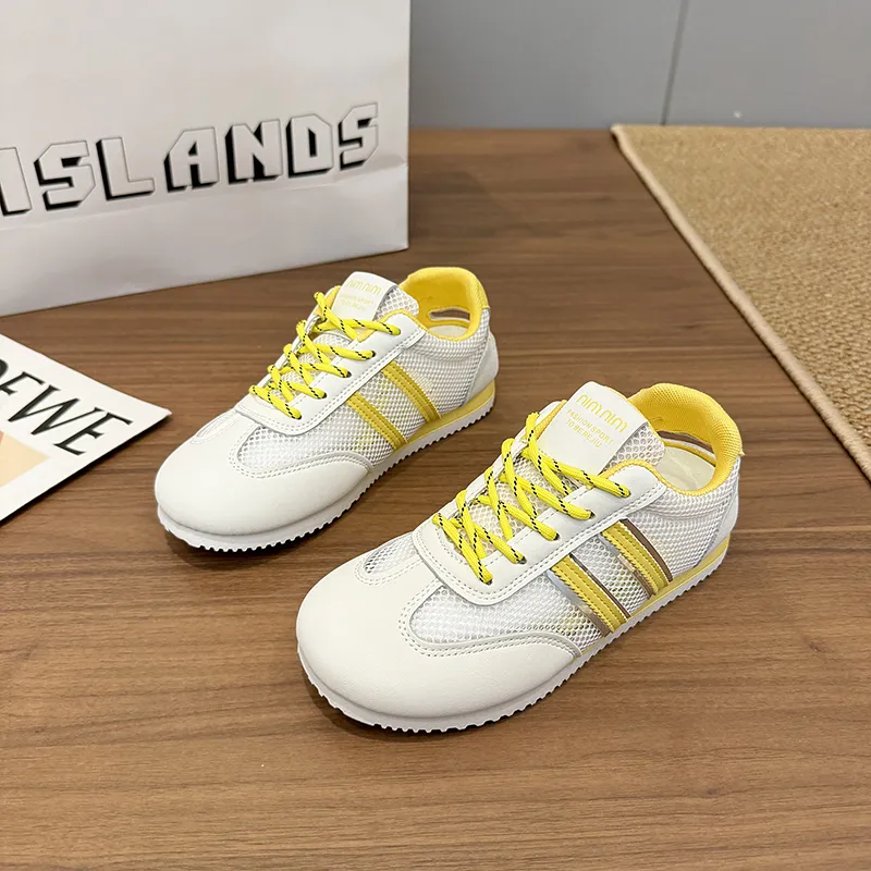 Puppytown Breathable And Slip Resistant Low Top Skateboard Shoes Women's-10