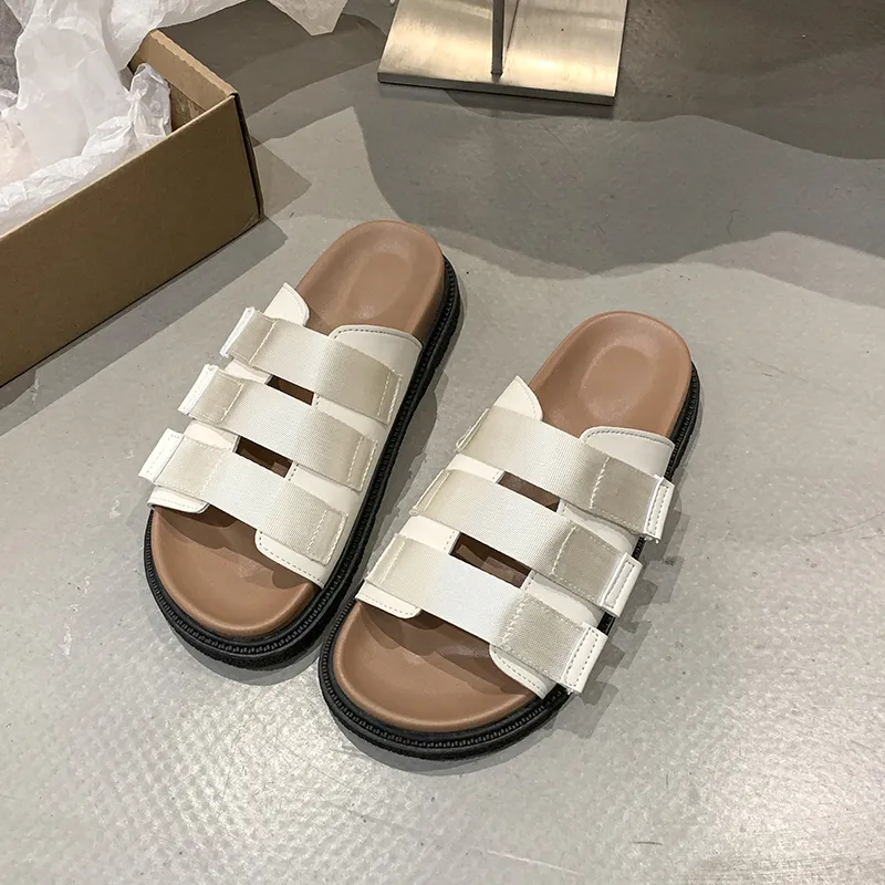 Puppytown Rubber Sole Slip Resistant Abrasion Resistant Slide Slippers Women's-3
