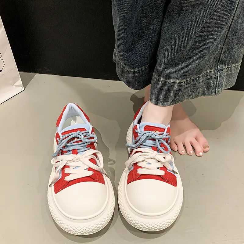 Puppytown Anti Slip Wear Resistant Low Top Casual Shoes Women's-4