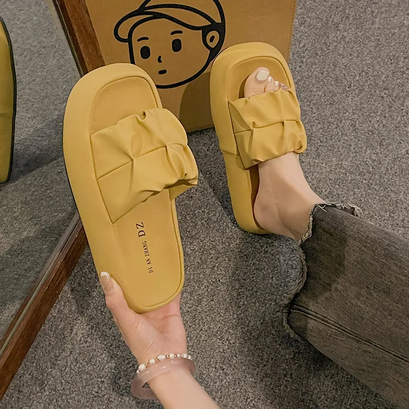 Puppytown Rubber Sole Slip Resistant Abrasion Resistant Slide Slippers Women's-8