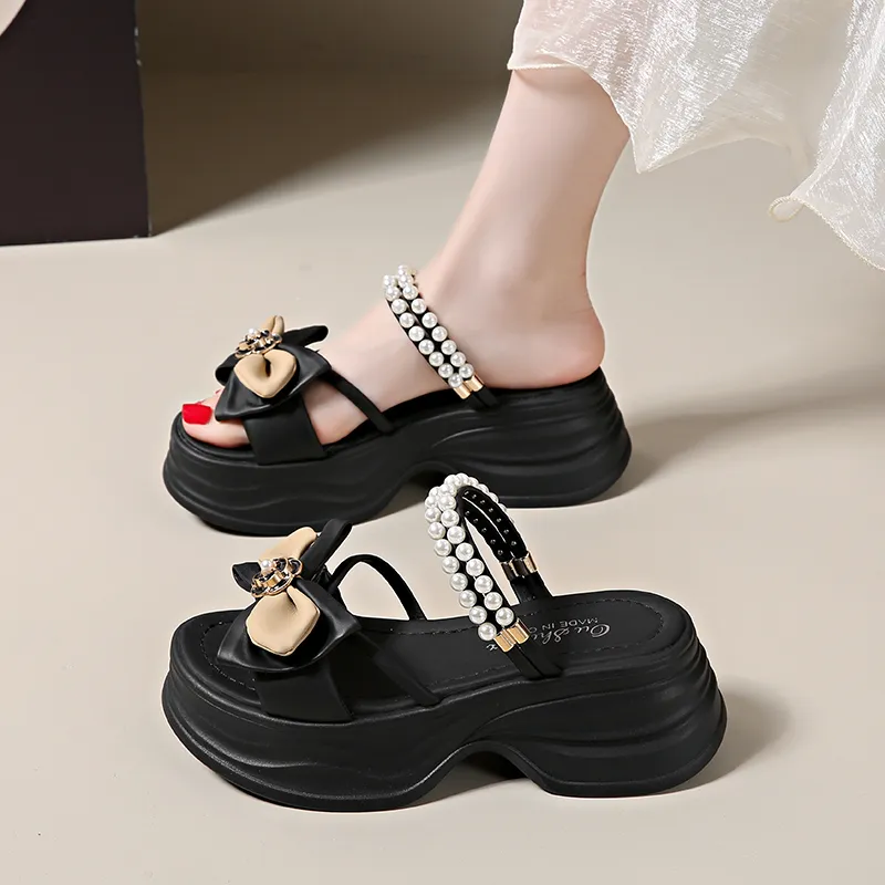 Puppytown Rubber Sole Slip Resistant Abrasion Resistant Slide Slippers Women's-4