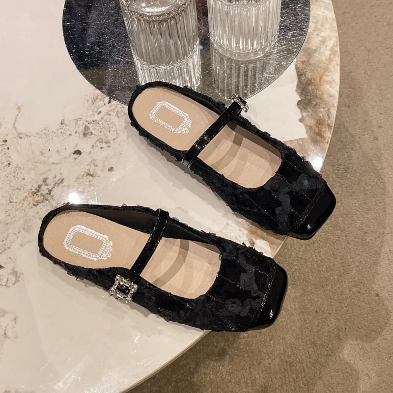 Puppytown Slip Resistant Abrasion Resistant Closed Toe Slippers Women's-5