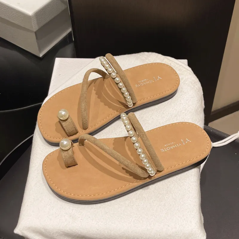 Puppytown Slip Resistant Abrasion Resistant Flip Flops Women's-15