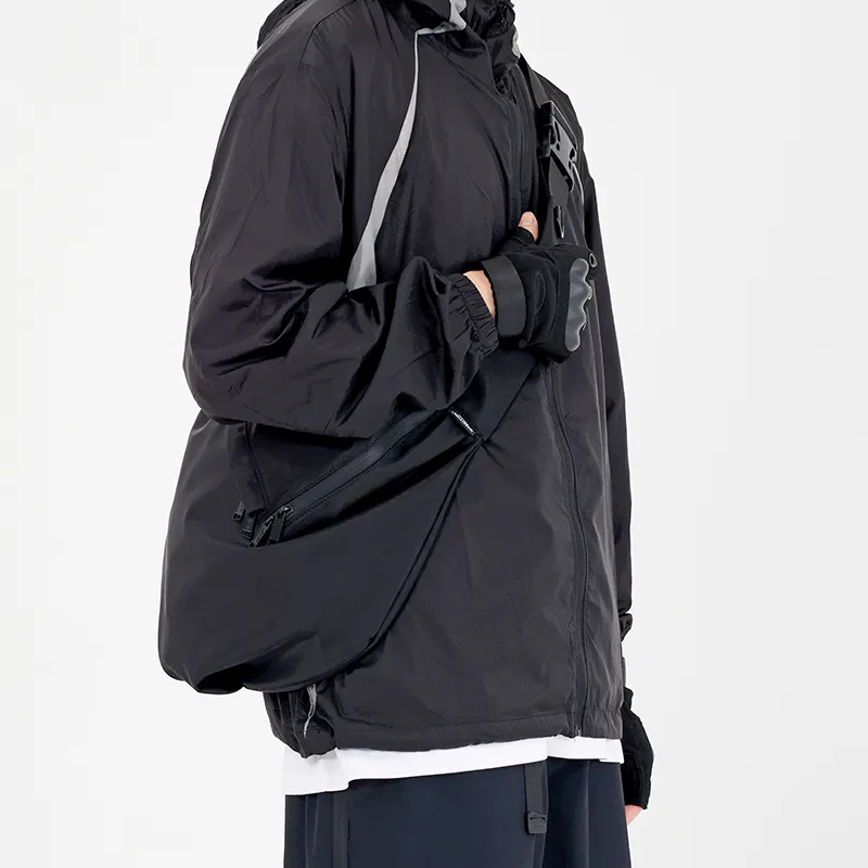 MYEDITION Messenger Bag, Shoulder Bag, Dumpling Bag, Crossbody Bag Nylon Multicolor Unisex-9