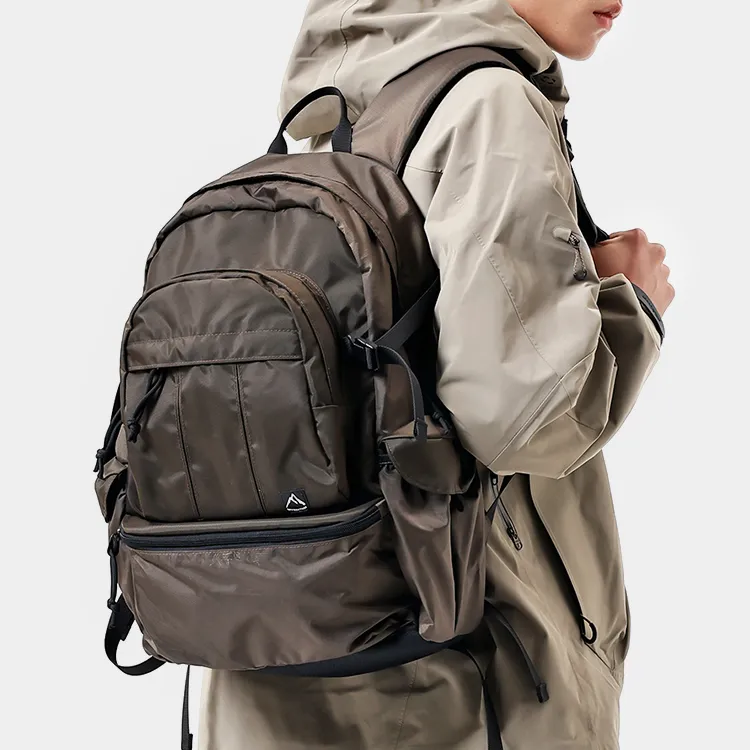 MYEDITION Backpack Laptop Backpack Students Backpack Outdoor Bag Water Repellent Fabric Multicolor Unisex-11