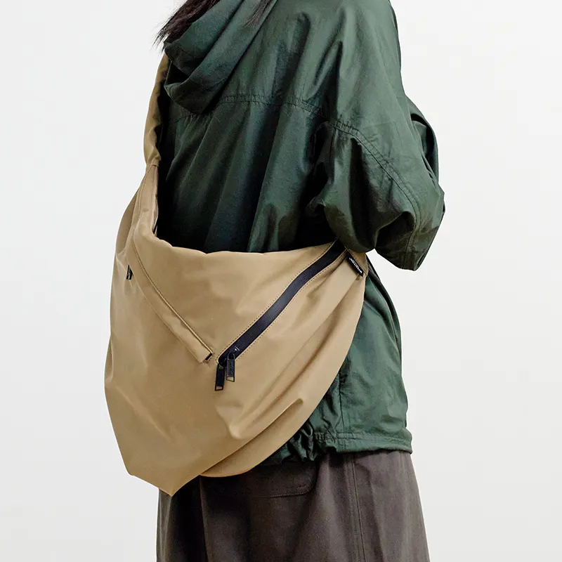 MYEDITION Messenger Bag, Shoulder Bag, Dumpling Bag, Crossbody Bag Nylon Multicolor Unisex-45
