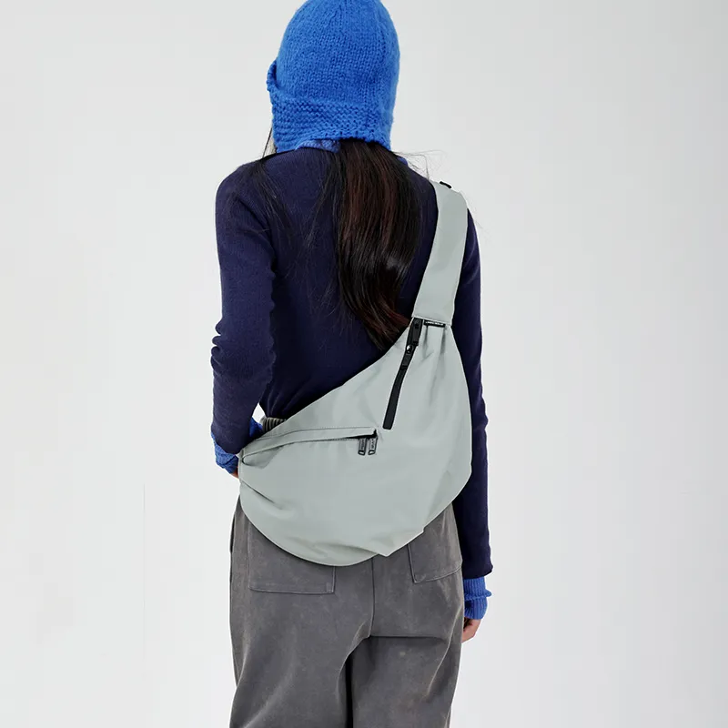 MYEDITION Dumpling Bag, Handbag, Shoulder Bag, Crossbody Bag Nylon Multicolor Unisex-14