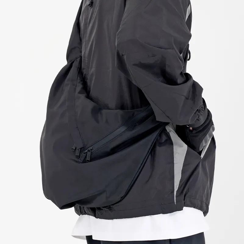 MYEDITION Messenger Bag, Shoulder Bag, Dumpling Bag, Crossbody Bag Nylon Multicolor Unisex-11