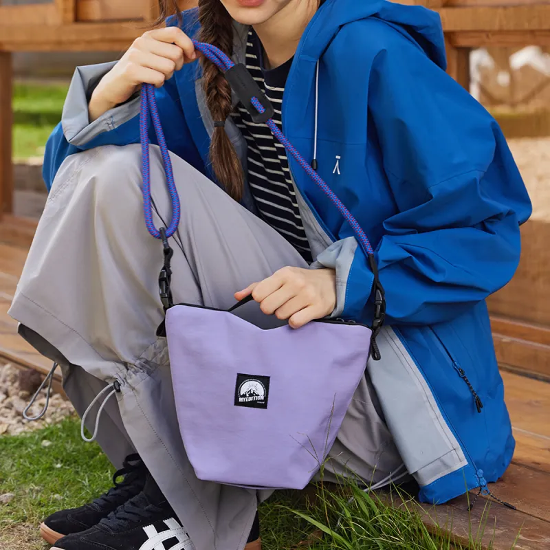 MYEDITION 3L Shoulder Bag, Crossbody Bag, Handbag, Outdoor Bag Fabric Multicolor Unisex-3