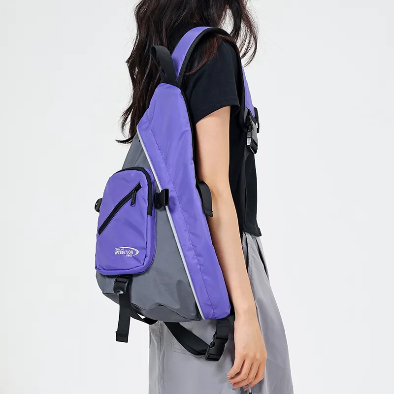 MYEDITION Quiver Bag Hobo Bag Cycling Bag Crossbody Bag Polyester Unisex-14