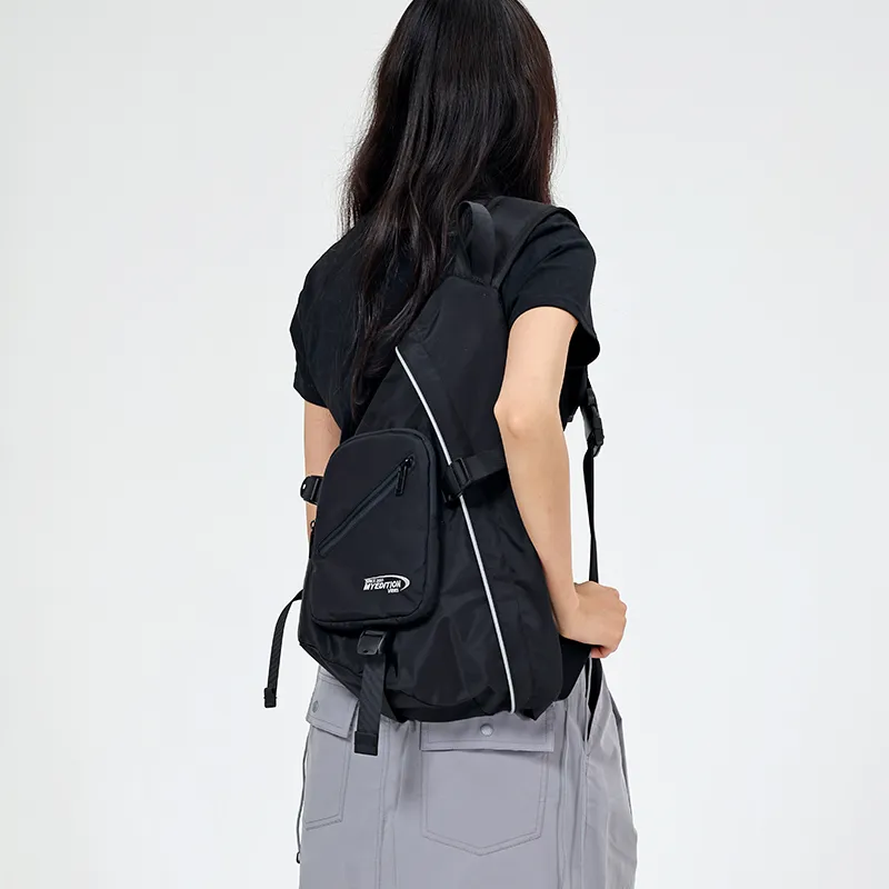 MYEDITION Quiver Bag Hobo Bag Cycling Bag Crossbody Bag Polyester Unisex-5