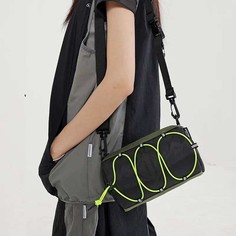 MYEDITION Composite Fabric Crossbody Bags Shoulder Bags Unisex Multicolor-4