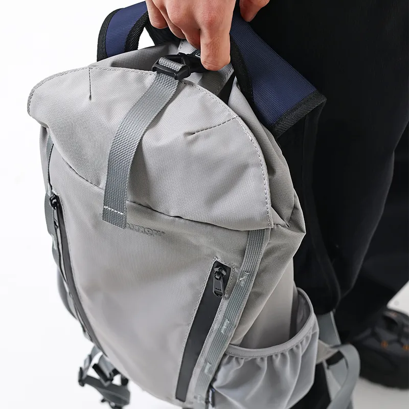 MYEDITION Backpack University Student Backpack Polyester Black/Yellow/Gray Unisex-13