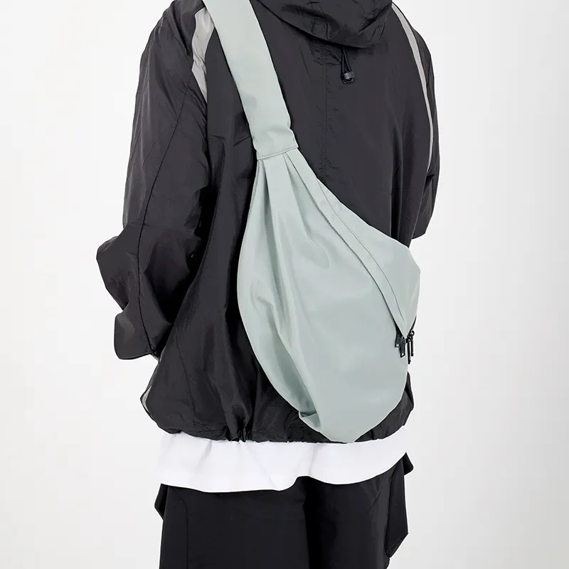MYEDITION Messenger Bag, Shoulder Bag, Dumpling Bag, Crossbody Bag Nylon Multicolor Unisex-22