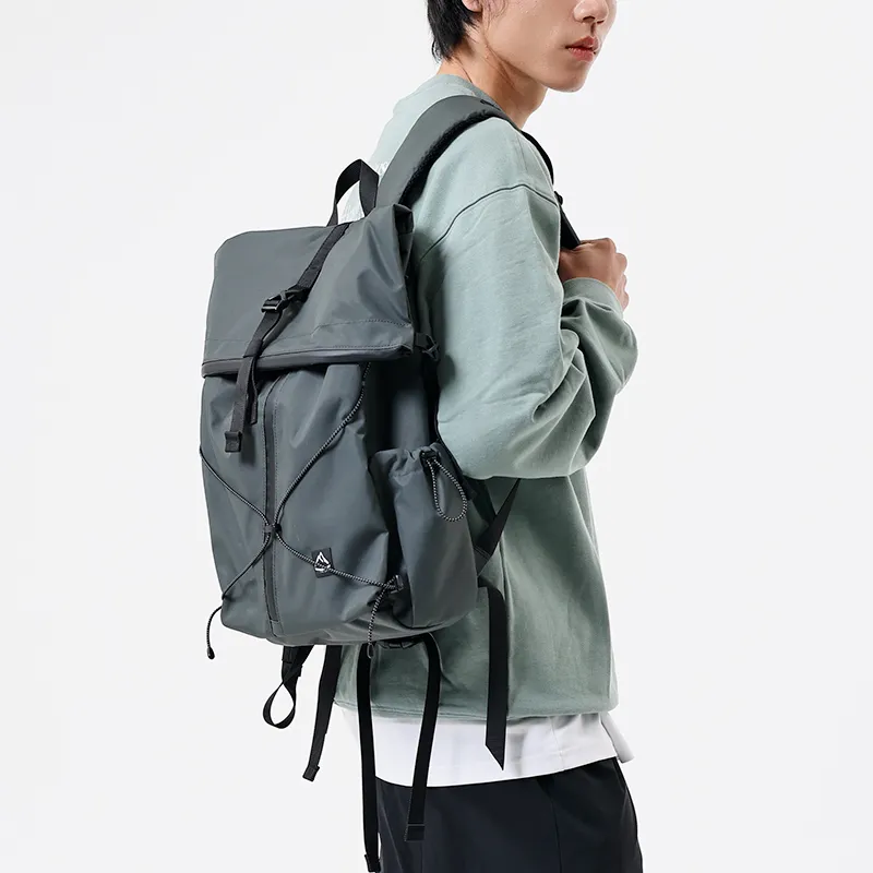 MYEDITION Water Repellent Fabric Travel Backpack Student Backpack Regular Unisex Multicolor-4