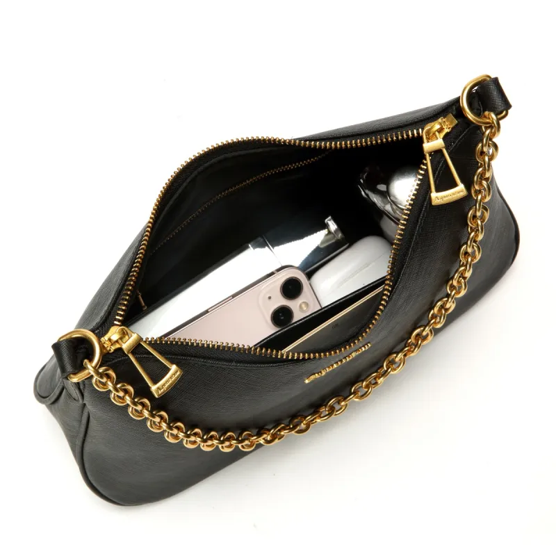 AQUASCUTUM Top Grain Cow Leather Crossbody Bag, Shoulder Bag Women's Multicolor-5