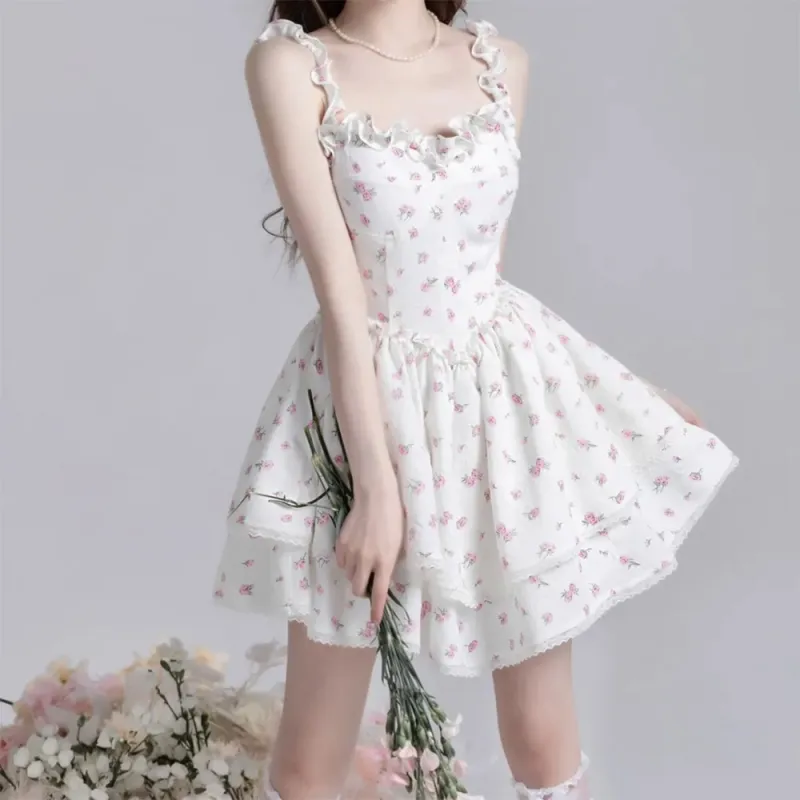 LEMON FAIRY Skirt Set Women's White-2