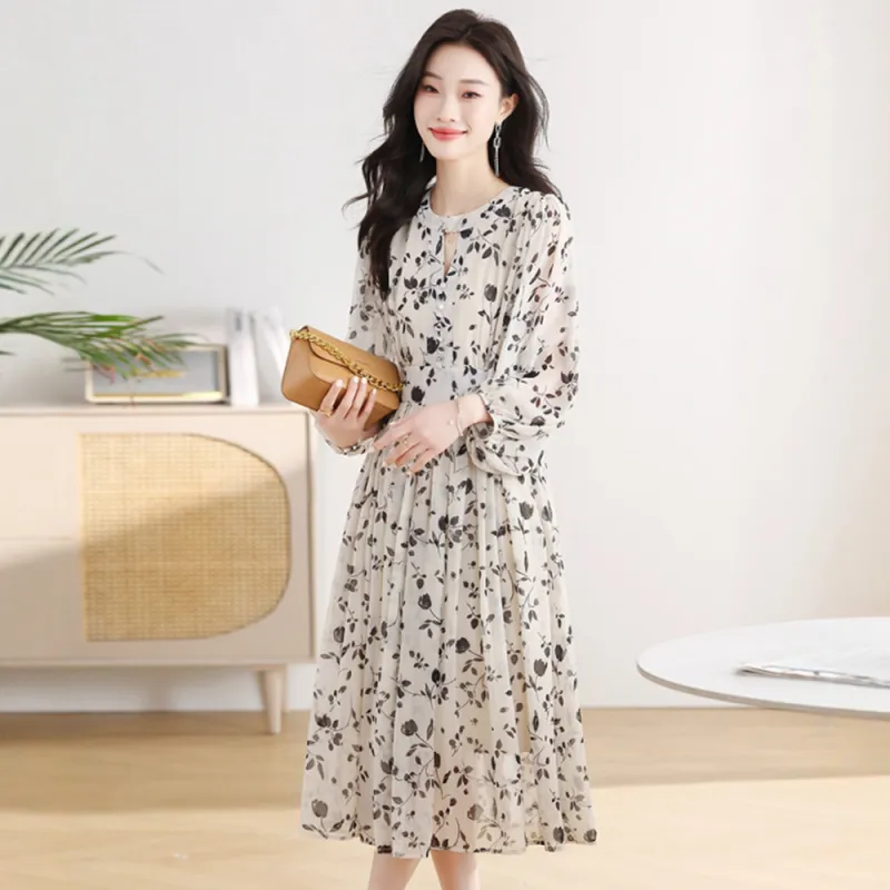 LEMON FAIRY Long Sleeved Dresses Women's-3