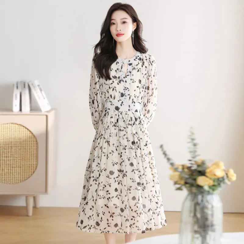 LEMON FAIRY Long Sleeved Dresses Women's-2