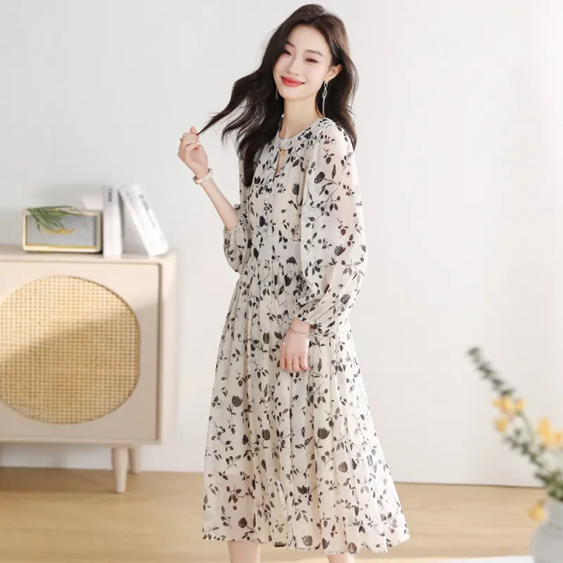 LEMON FAIRY Long Sleeved Dresses Women's-5