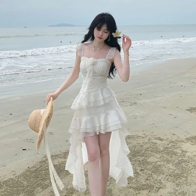 LEMON FAIRY Slip Dresses Women's-3