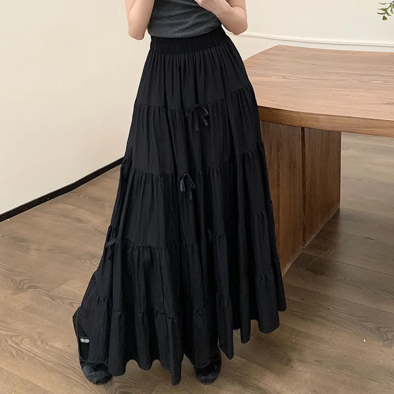 LEMON FAIRY Casual Long Skirts Women's-8