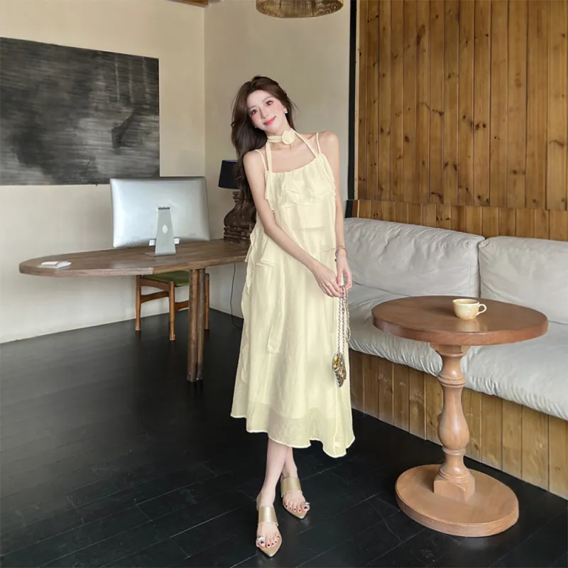 LEMON FAIRY Skirt Set Women's Yellow-6