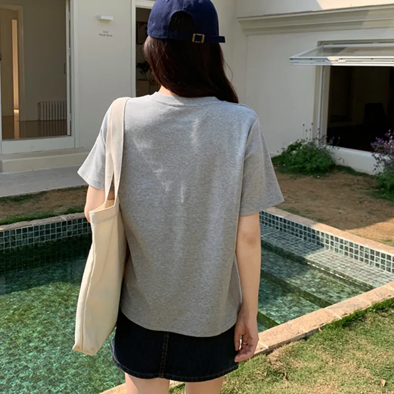 LEMON FAIRY T Shirt Women's Gray-6