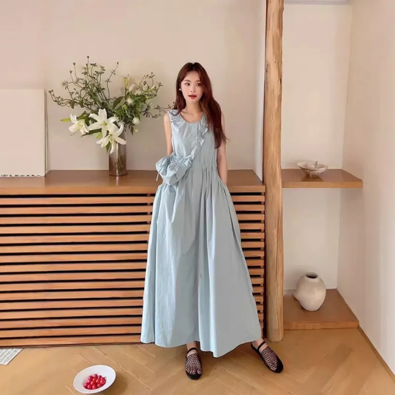 LEMON FAIRY Sleeveless Dress Women's-12