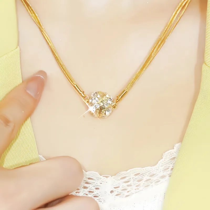KRNE Copper Alloy Necklaces Unisex-7