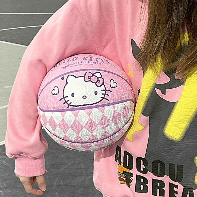 MESUCA PU Basketball Pink Size 7 Training Unisex-3