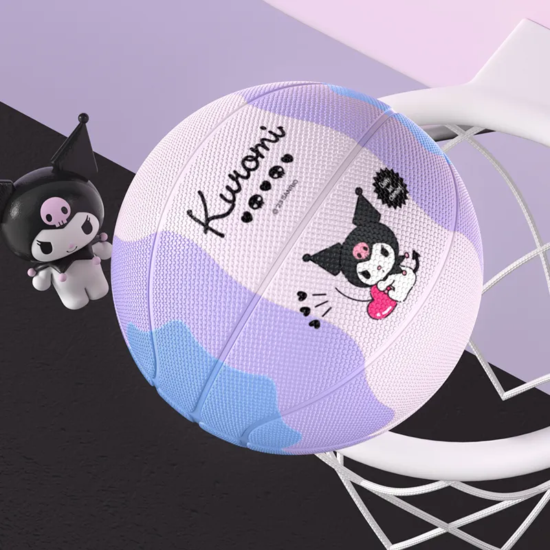 MESUCA x Sanrio Size 5 Indoor Outdoor Indoor Outdoor All Training Basketball Rubber Pink Purple-7