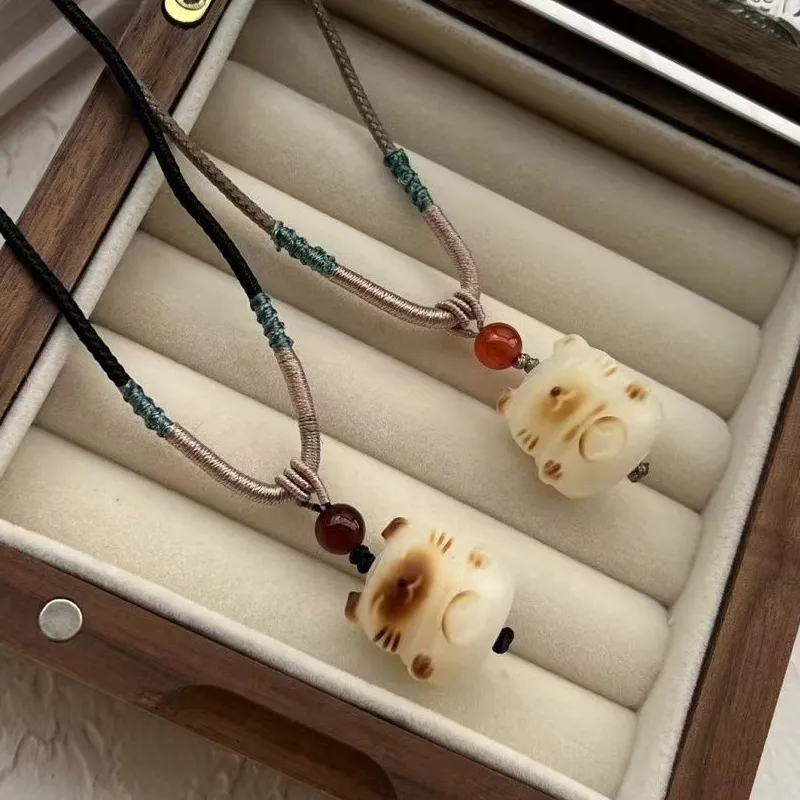 SUCH NICE Bodhi Root Necklaces Unisex-3
