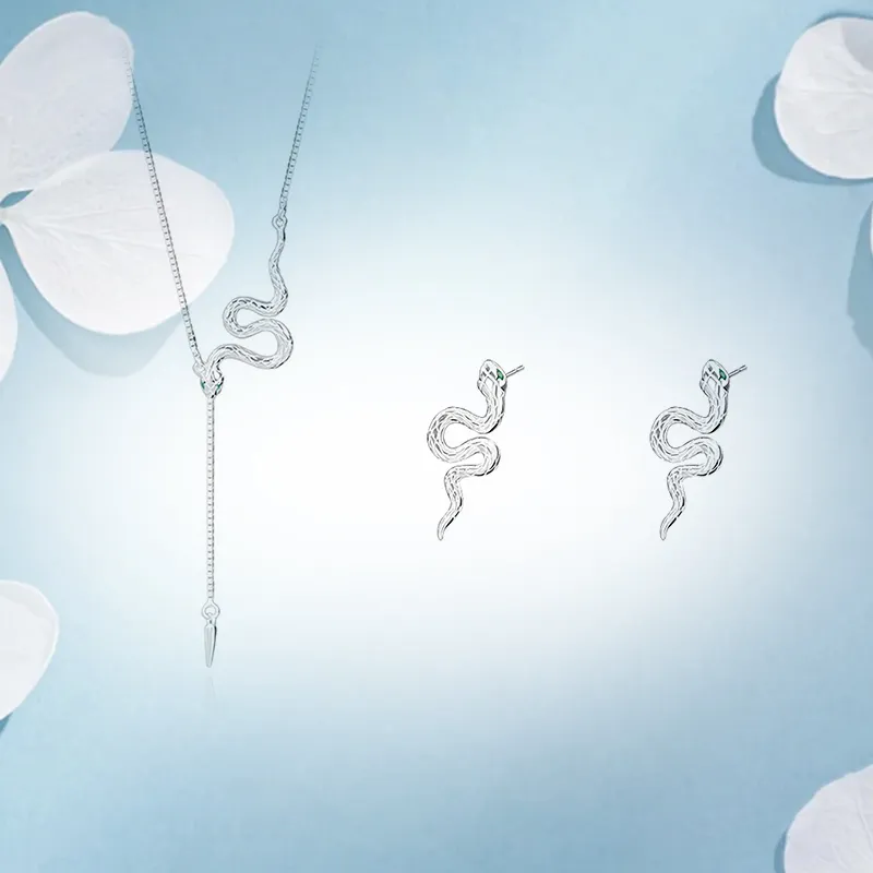 SUCH NICE S925 Silver Necklaces Women's-4