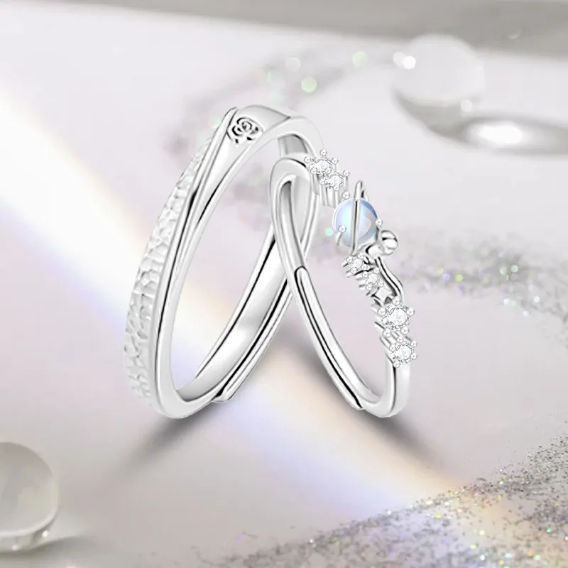 SUCH NICE S925 Silver Rings Unisex-3