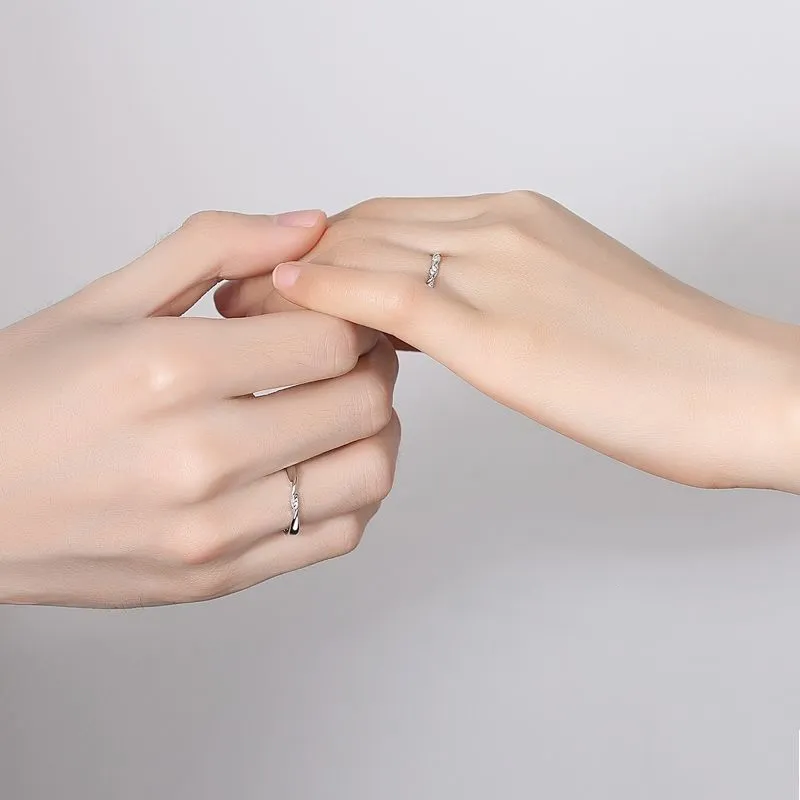 SUCH NICE S999 Fine Silver Rings Unisex-1