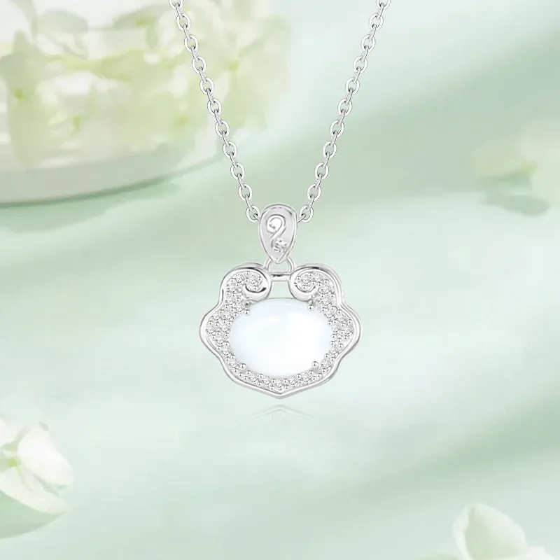 SUCH NICE S999 Fine Silver Necklaces Women's-2