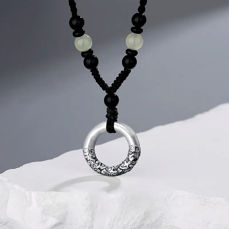SUCH NICE S999 Fine Silver Necklaces Men's-1