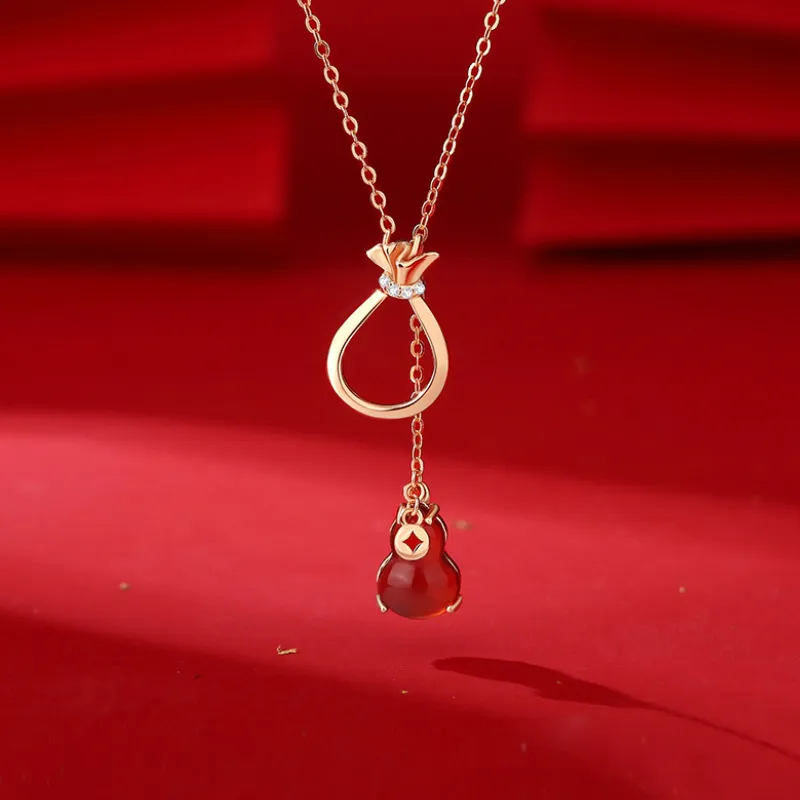 SUCH NICE Agate Necklaces Women's-1