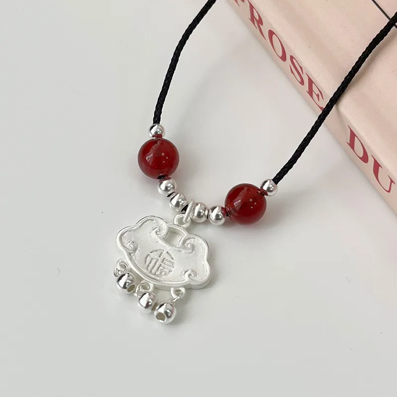 SUCH NICE S999 Fine Silver Necklaces Women's-3
