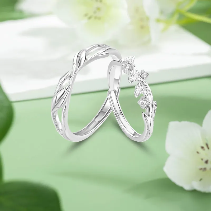 SUCH NICE S925 Silver Rings Unisex-3