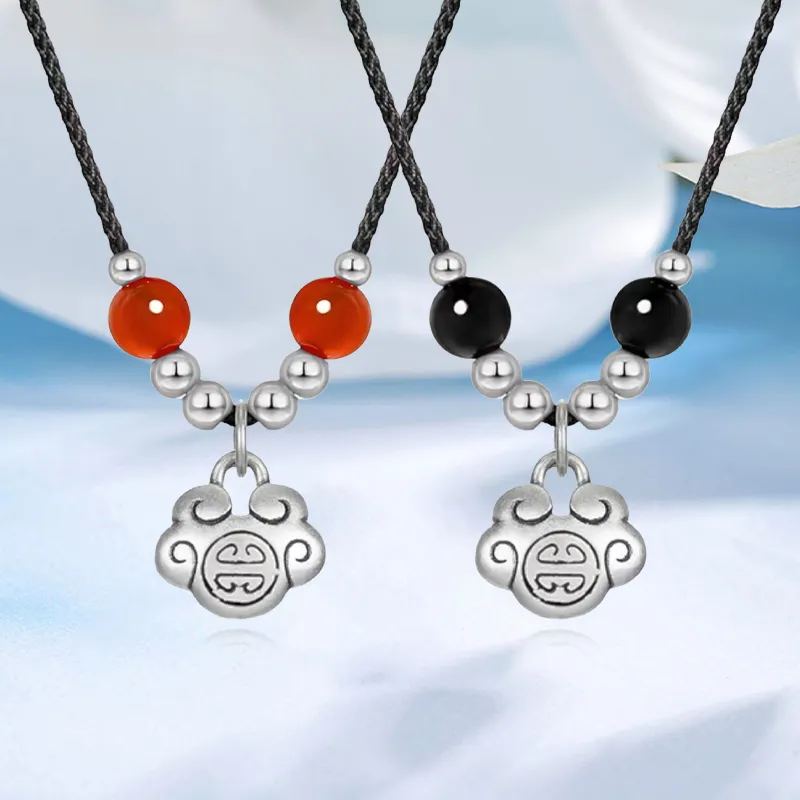 SUCH NICE S999 Fine Silver Necklaces Unisex-3