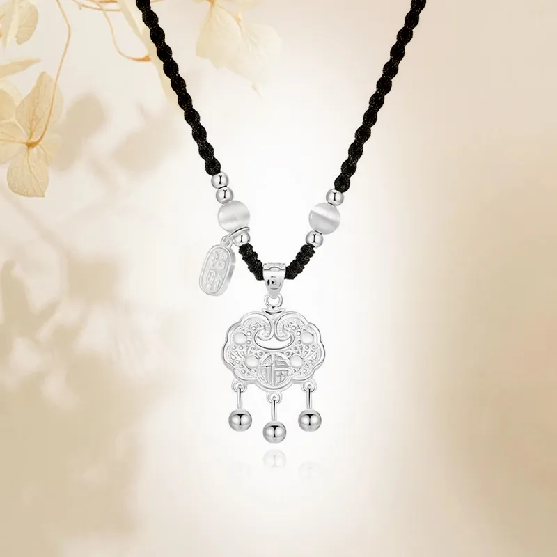 SUCH NICE S999 Fine Silver Necklaces Unisex-7