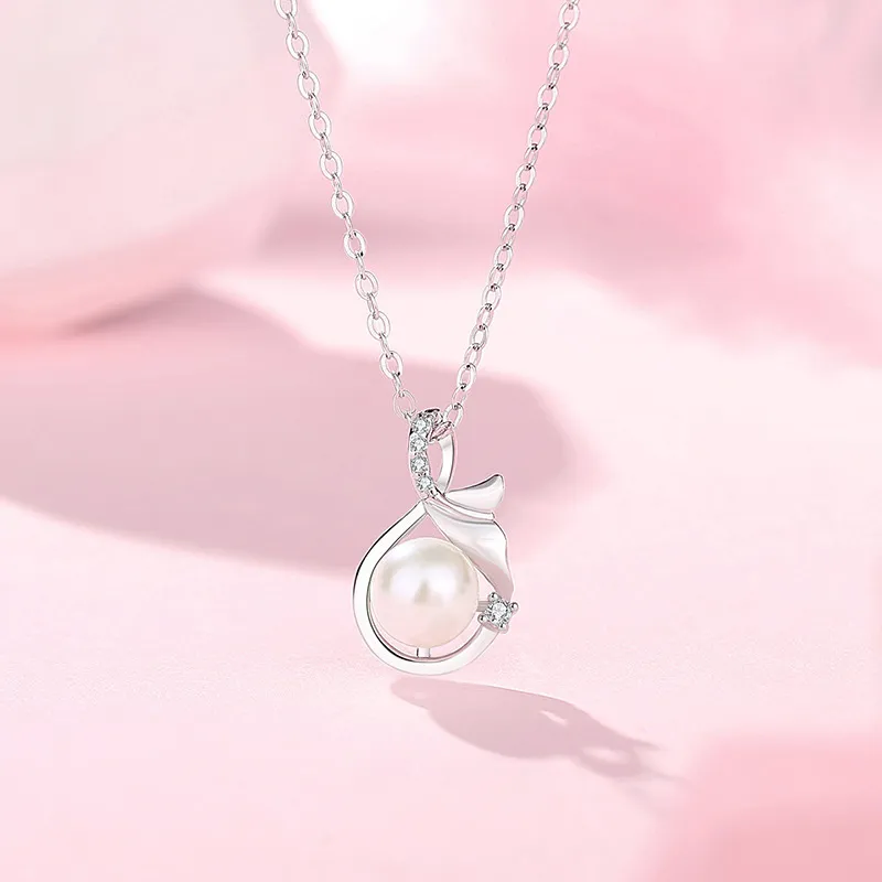 SUCH NICE S925 Silver Necklaces Women's-1