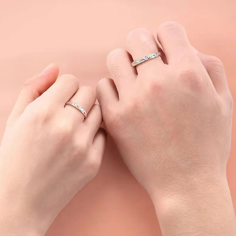 SUCH NICE S999 Fine Silver Rings Unisex-4