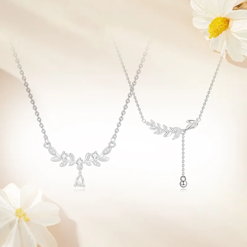 SUCH NICE S999 Fine Silver Necklaces Women's-4
