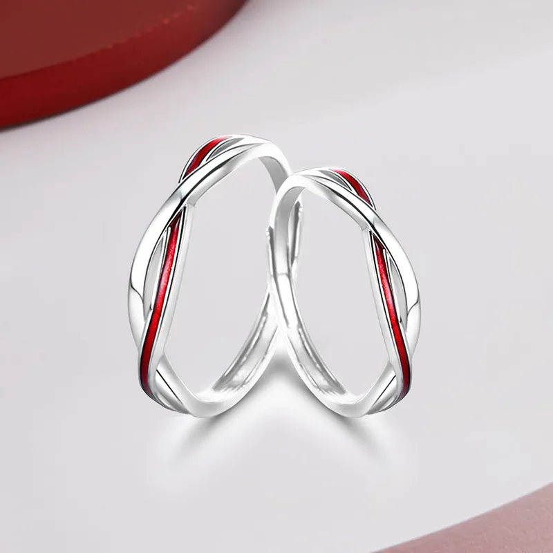 SUCH NICE S999 Fine Silver Rings Unisex-1