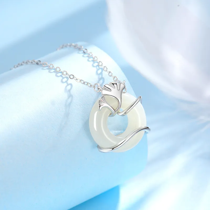SUCH NICE Chalcedony Necklaces Women's-1